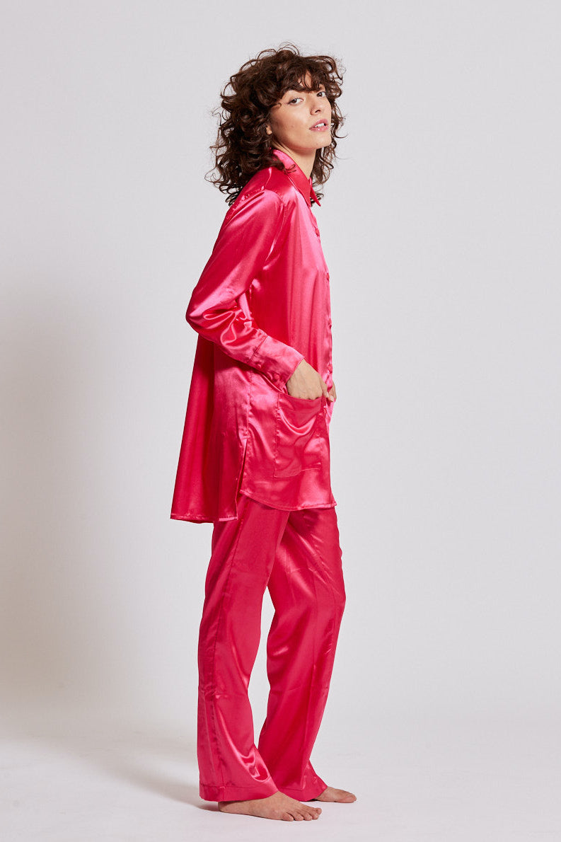 Alma Pants in Fuchsia