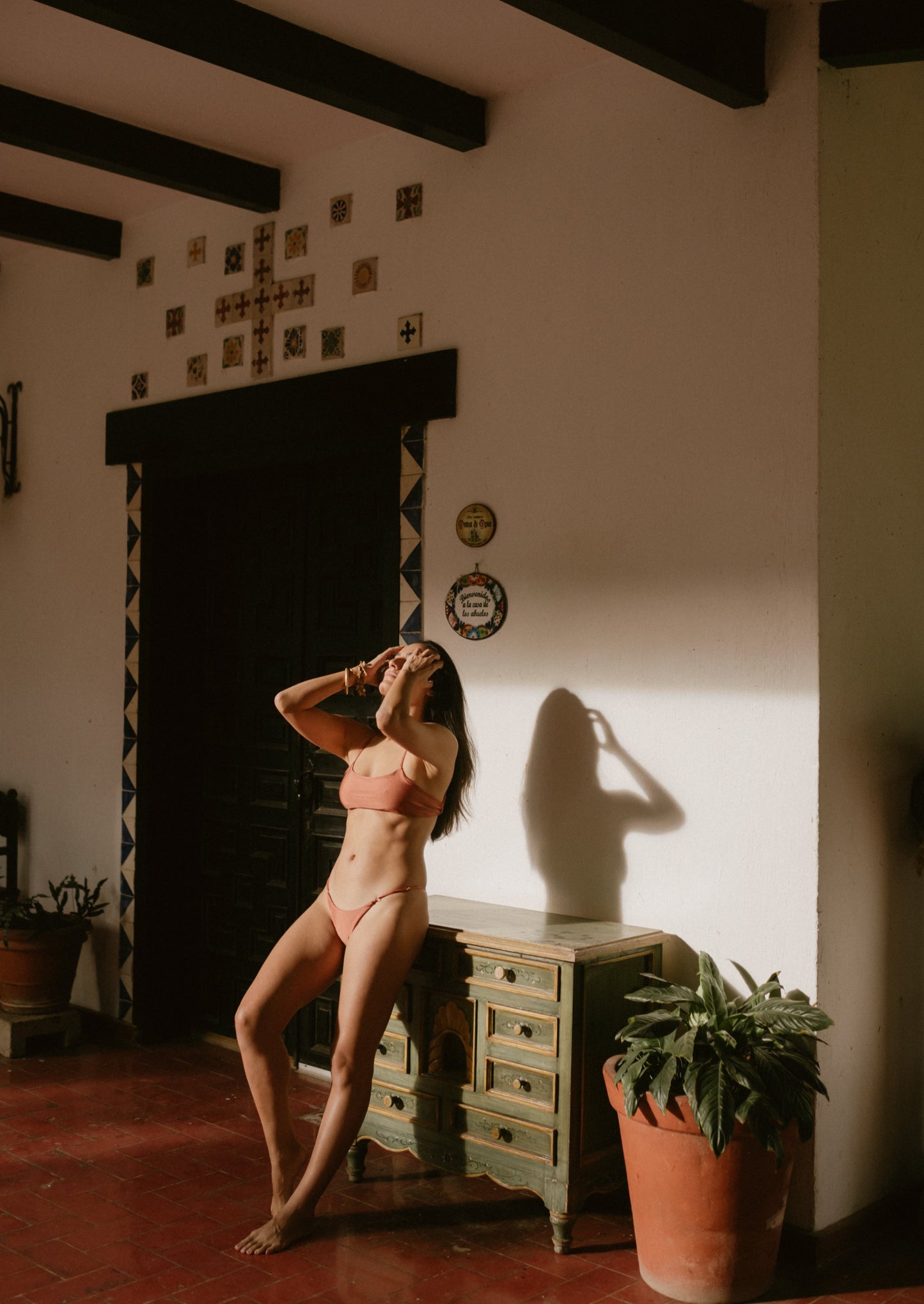 Ainhoa Bikini in Terracota