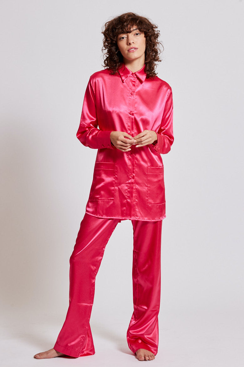 Alma Pants in Fuchsia