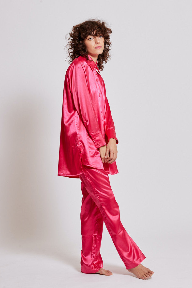 Alma Shirt in Fuchsia