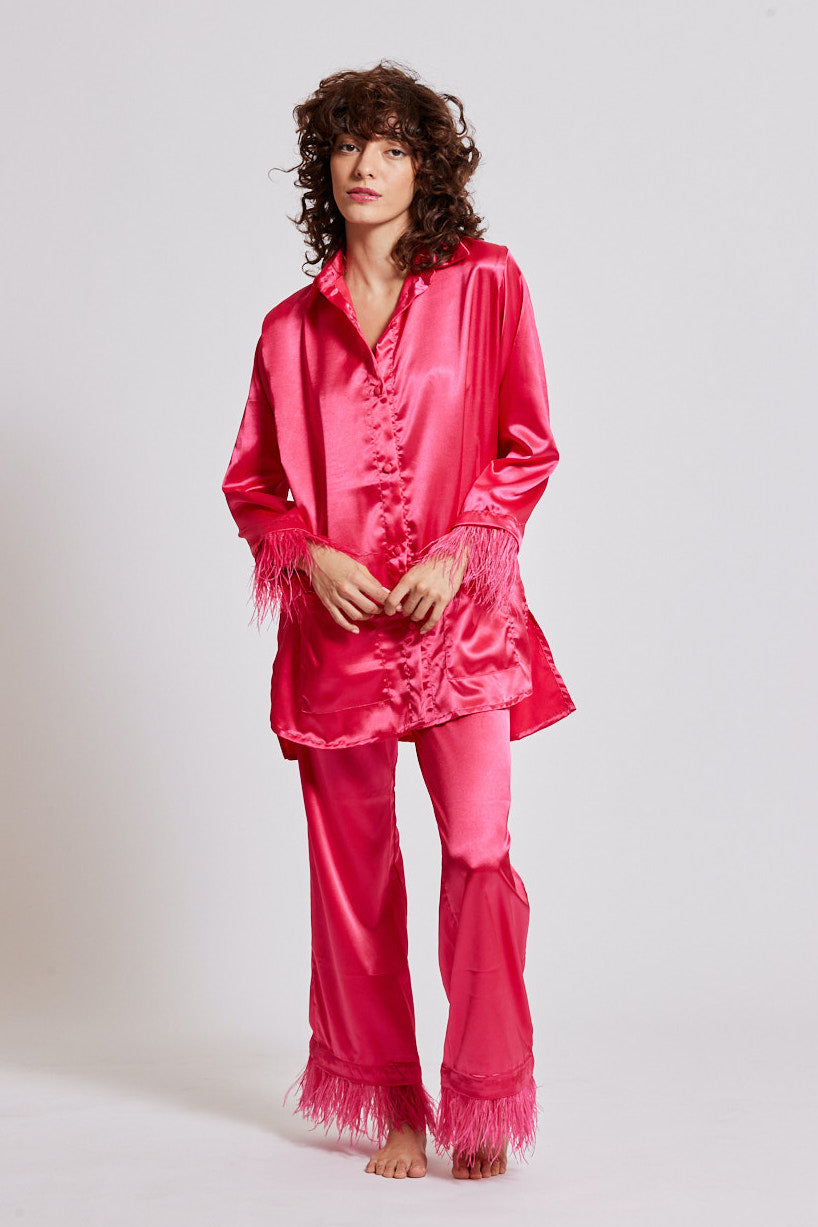 Maria Shirt in Fuchsia