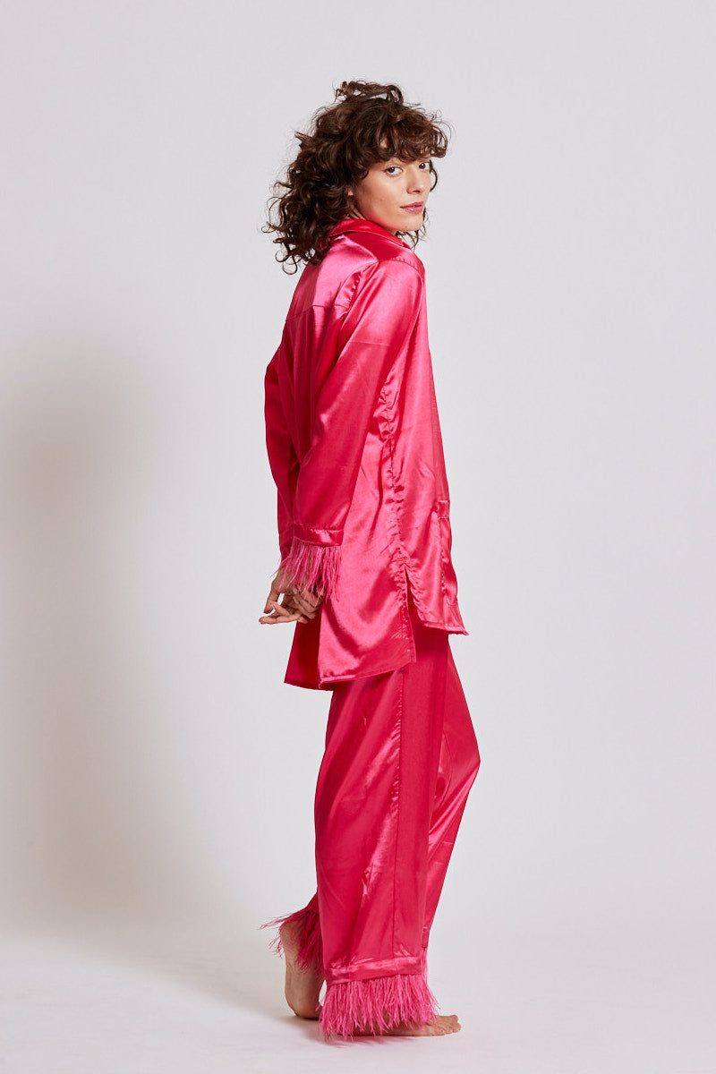 Maria Pants in Fuchsia