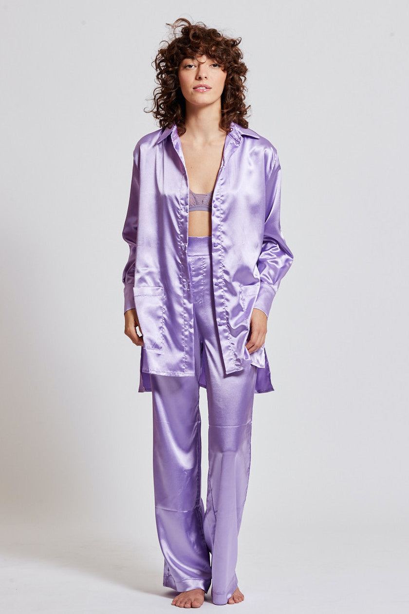 Alma Pants in Lilac