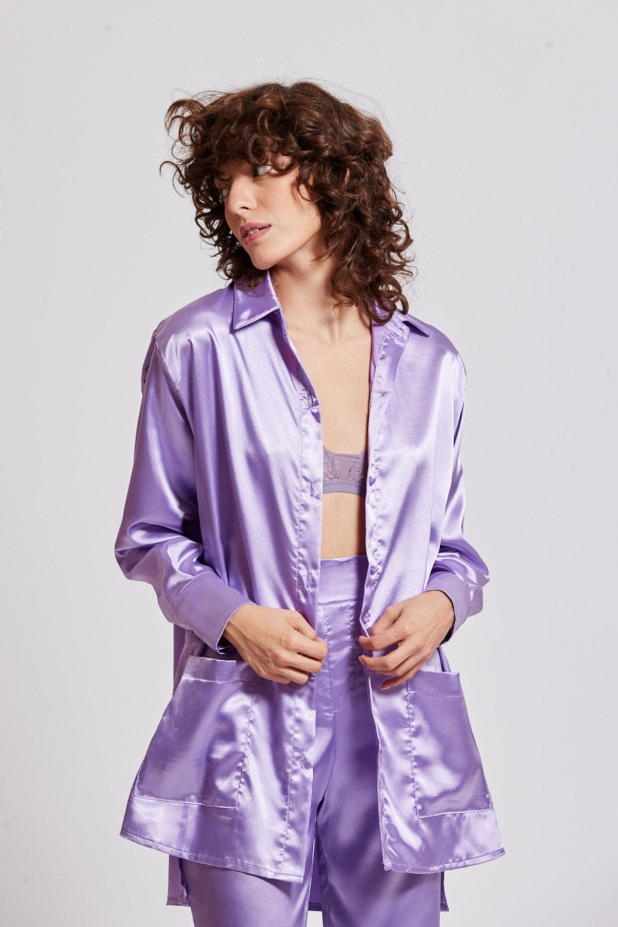 Alma Shirt in Lilac