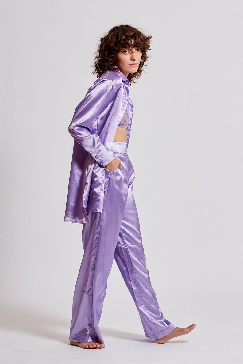 Alma Pants in Lilac
