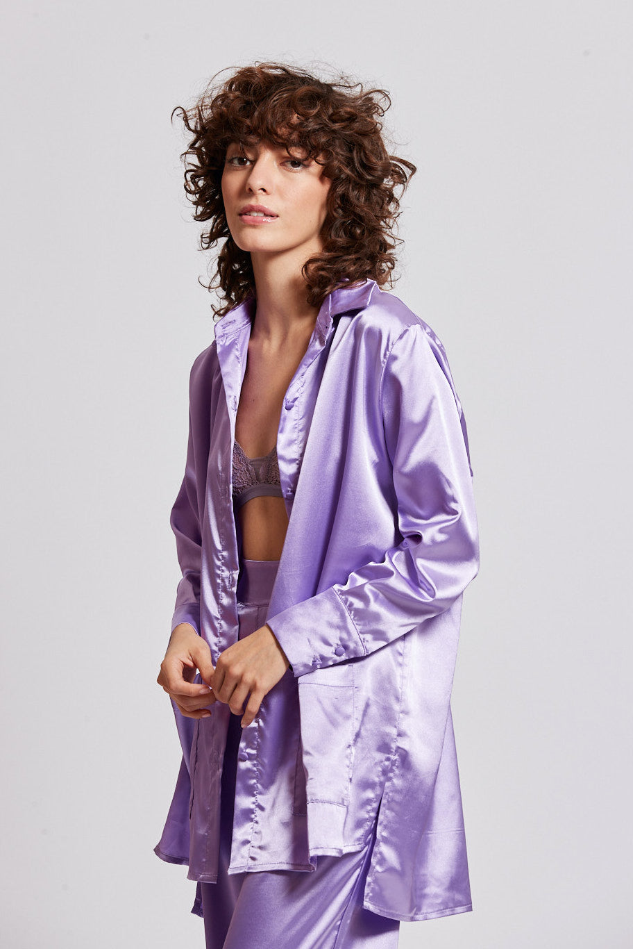 Alma Shirt in Lilac