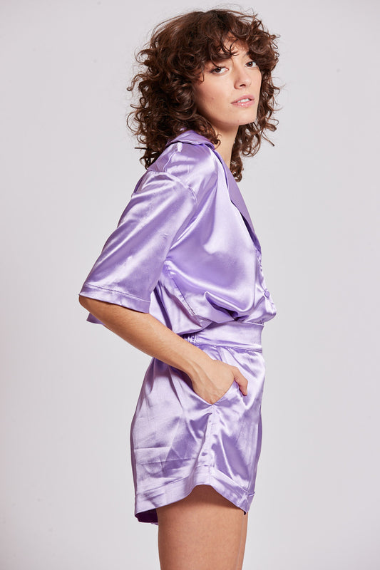 Sofia Shorts in Lilac